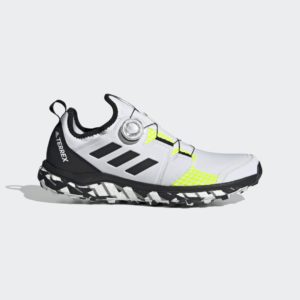 Adidas Terrex Agravic BOA® Trail Running Non Dyed / Core Black / Solar Yellow (FY9456)