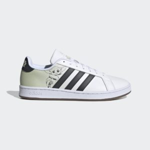Adidas Grand Court Cloud White / Carbon / Halo Green (H02554)
