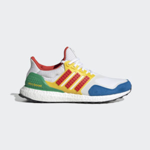 Adidas Ultraboost DNA x LEGO® Colors Cloud White / Red / Shock Blue (FZ3983)