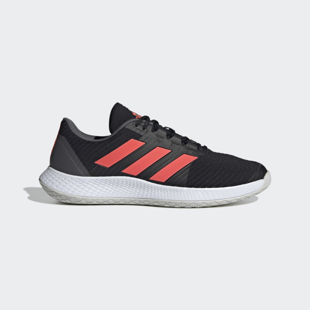 Adidas ForceBounce Handbalschoenen Core Black / Solar Red / Grey Five (FZ4663)