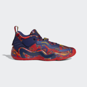 Adidas D.O.N. Issue 3 Dark Blue / Red / Team Colleg Gold (GZ5527)