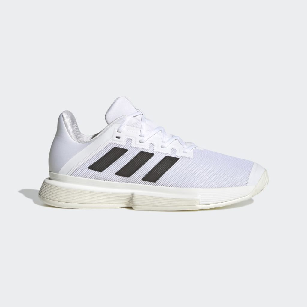 Adidas SoleMatch Bounce Tokyo Tennis Shoes Cloud White / Core Black / Solar Red (H69211)