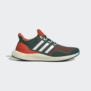 Adidas Ultra 4D Collegiate Green / Cloud White / Collegiate Orange (Q46439)