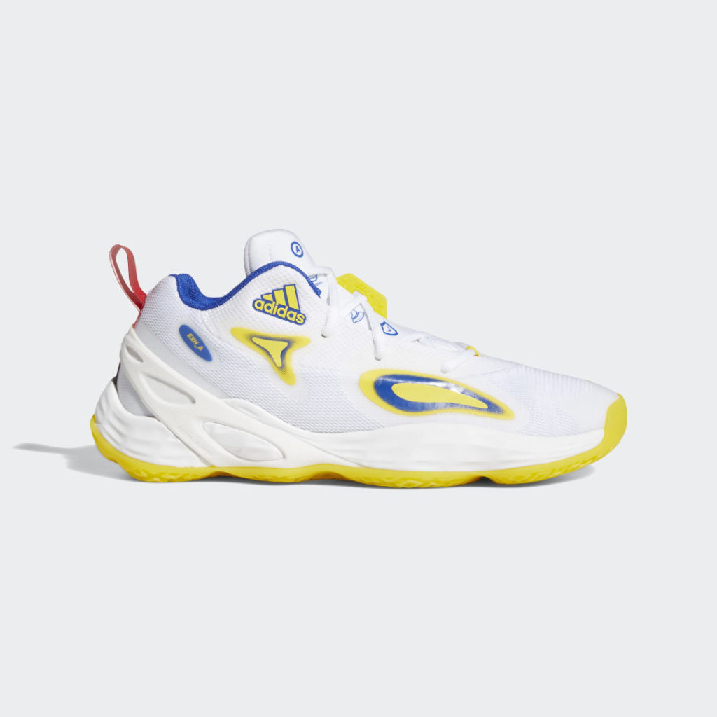 Adidas Exhibit A Cloud White / Team Colleg Purple / Team Yellow (H69017)