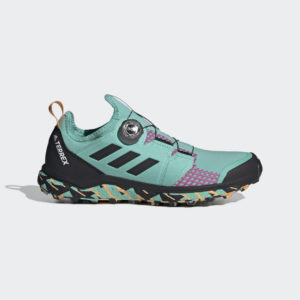 Adidas Terrex Agravic BOA® Trail Running Acid Mint / Core Black / Screaming Pink (FY9457)
