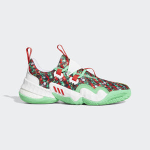 Adidas Trae Young 1 Semi Screaming Green / Vivid Red / Cloud White (GY0305)