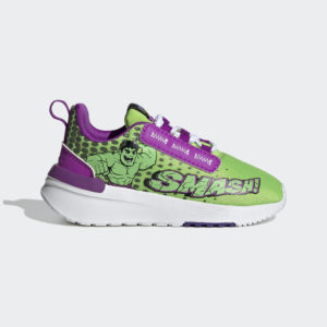 Adidas adidas x Marvel Super Hero Adventures Hulk Racer TR21 Semi Solar Green / Cloud White / Shock Purple (GY5534)