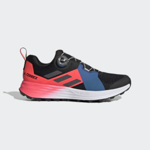 Adidas Terrex Two BOA® Trail Running Core Black / Grey Six / Turbo (H03187)