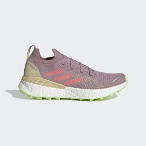 Adidas Terrex Two Ultra Primeblue Trail Running Magic Mauve / Acid Red / Pulse Lime (H03210)