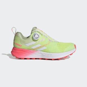 Adidas Terrex Two BOA Trail Running Almost Lime / Crystal White / Turbo (H05868)