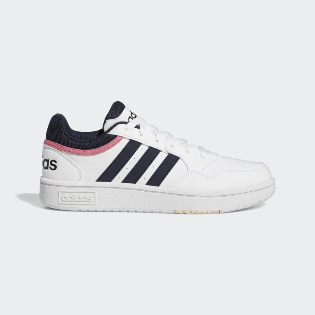 Adidas Hoops 3.0 Low Classic Cloud White / Legend Ink / Rose Tone (GW3037)