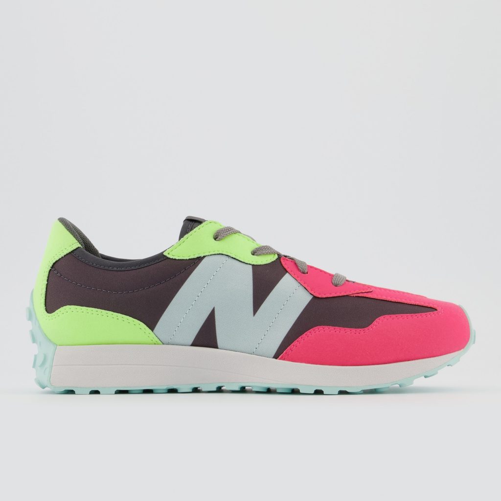 New Balance New Balance Grey/Pink/Yellow/Blue (GS327PW1)