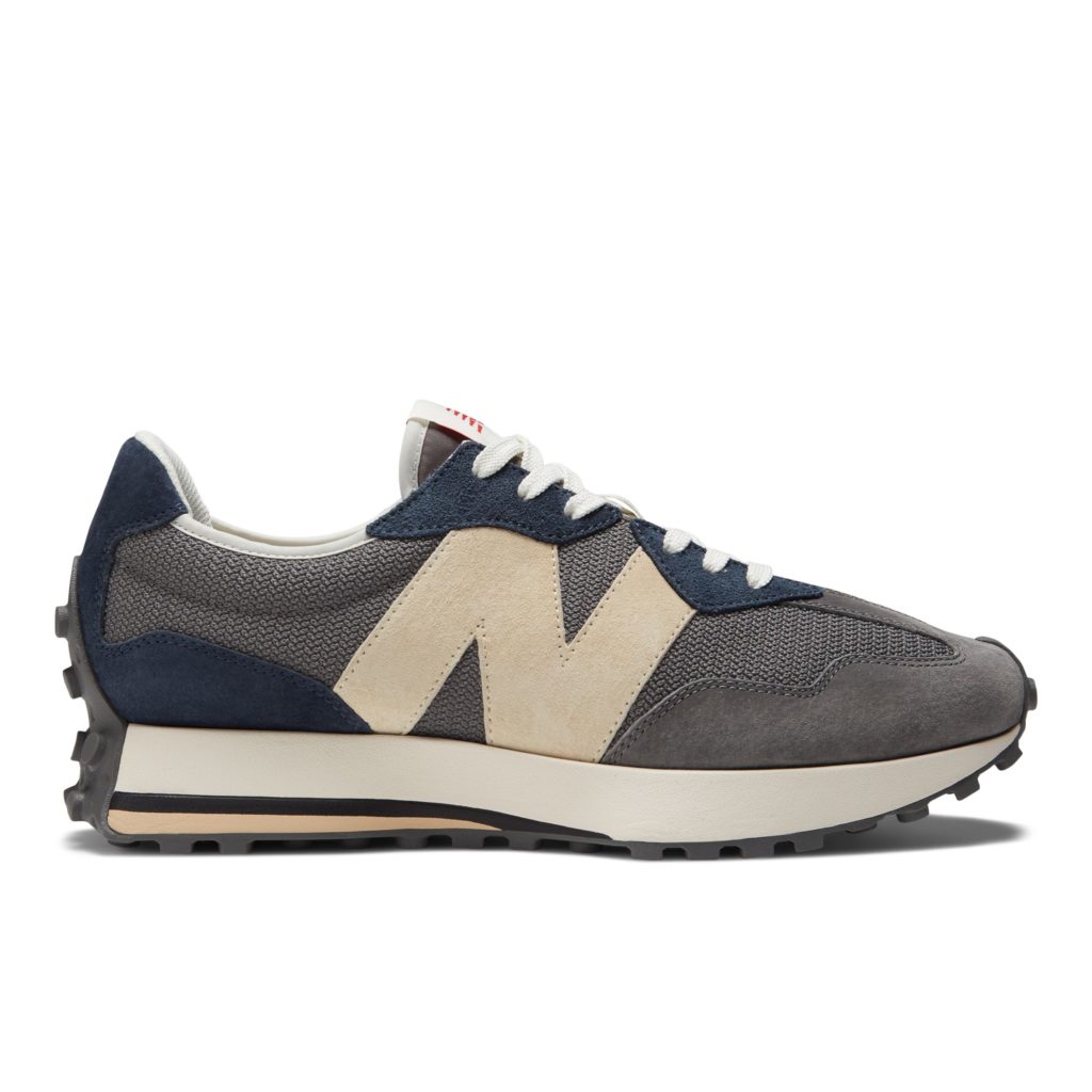 New Balance New Balance Unisex 327 Grey/Blue (MS327MD)