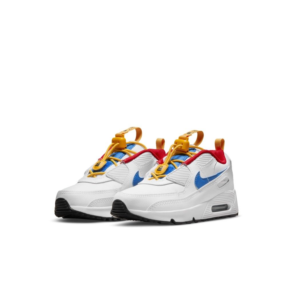 Nike Air Max 90 Toggle Younger Kids’ White (CV0064-105)
