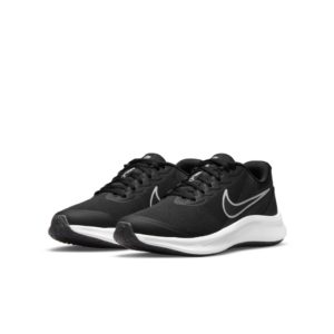 Nike Star Runner 3 Older Kids’ Road Running Black 50% Sustainable Materials (DA2776-003)