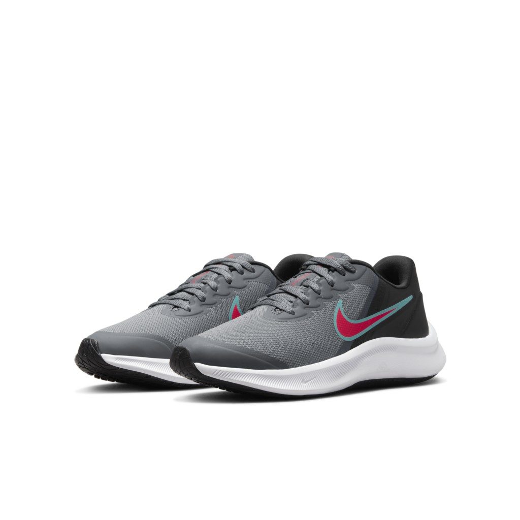 Nike Star Runner 3 Older Kids’ Road Running Grey 50% Sustainable Materials (DA2776-008)