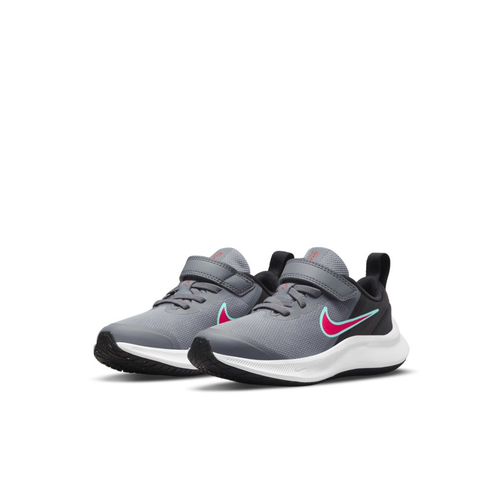 Nike Star Runner 3 Younger Kids’ Grey 50% Sustainable Materials (DA2777-008)