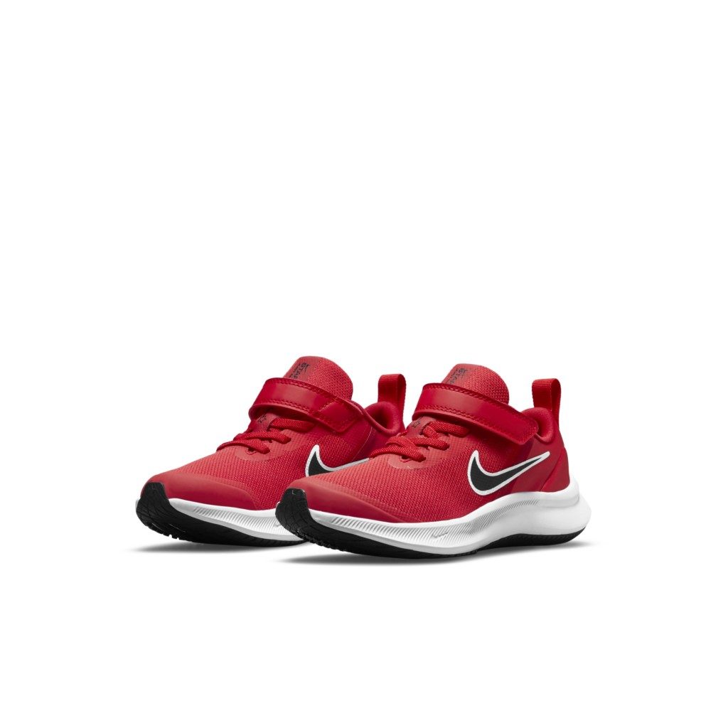 Nike Star Runner 3 Younger Kids’ Red 50% Sustainable Materials (DA2777-602)