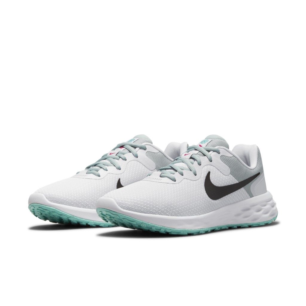 Nike Revolution 6 Next Nature Road Running Grey 50% Sustainable Materials (DC3729-501)