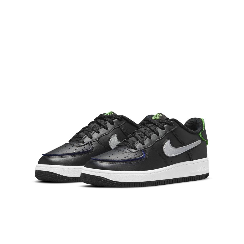 Nike Air Force 1/1 Older Kids’ Black (DH7341-001)