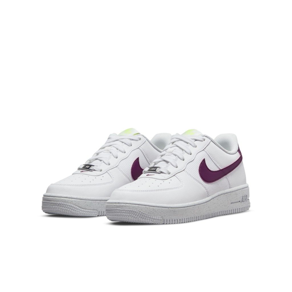 Nike Air Force 1 Crater Next Nature Older Kids’ White 50% Sustainable Materials (DH8695-100)