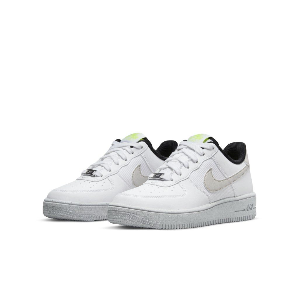Nike Air Force 1 Crater Next Nature Older Kids’ White 50% Sustainable Materials (DH8695-101)
