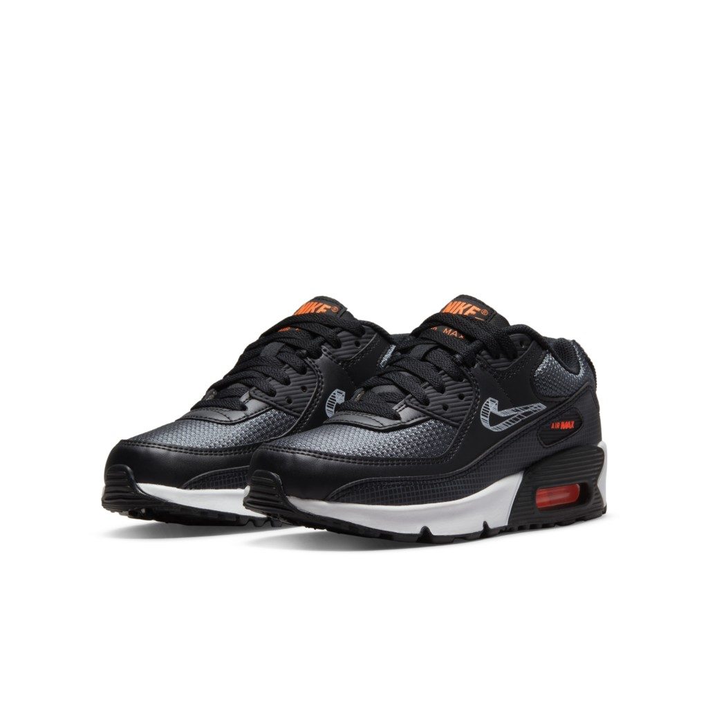 Nike Air Max 90 Older Kids’ Black (DR0172-001)