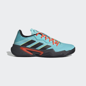 Adidas Barricade Tennis Shoes Pulse Aqua / Core Black / Pulse Lime (GW2967)