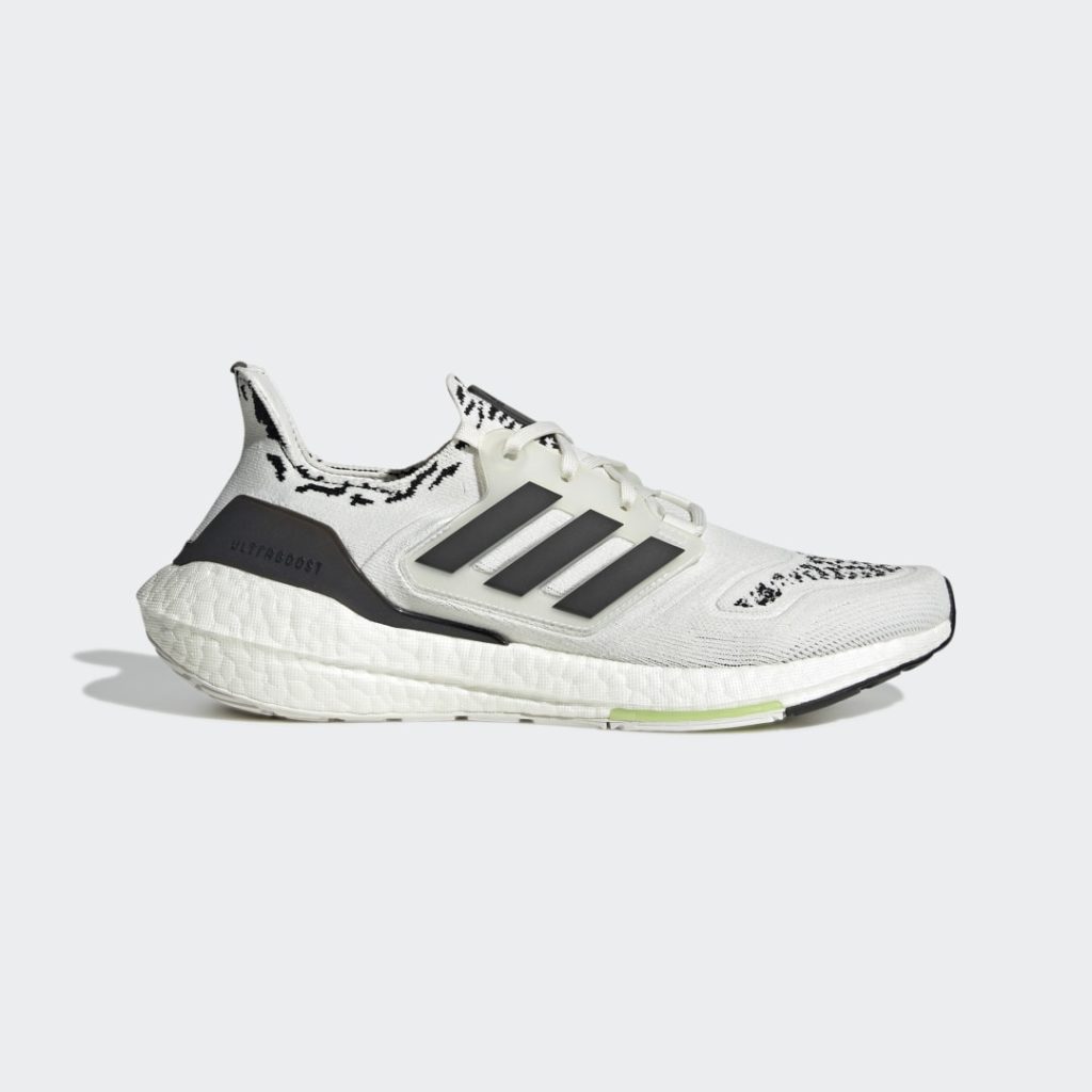 Adidas Ultraboost 22 Non Dyed / Core Black / Almost Lime (GX5573)