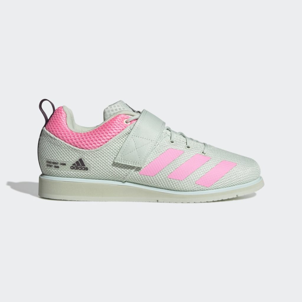 Adidas Powerlift 5 Weightlifting Linen Green / Beam Pink / Shadow Maroon (GY8920)