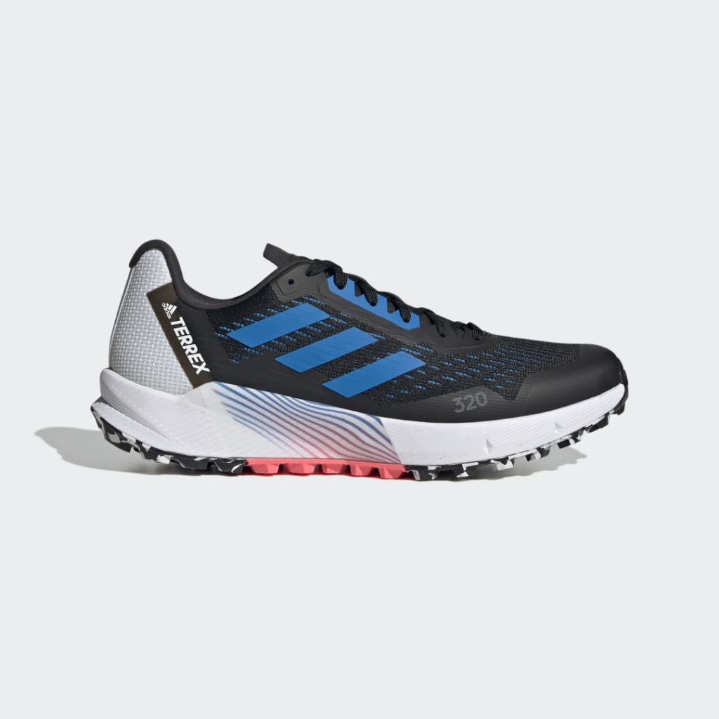 Adidas Terrex Agravic Flow 2.0 Trail Running Core Black / Blue Rush / Turbo (GZ8888)