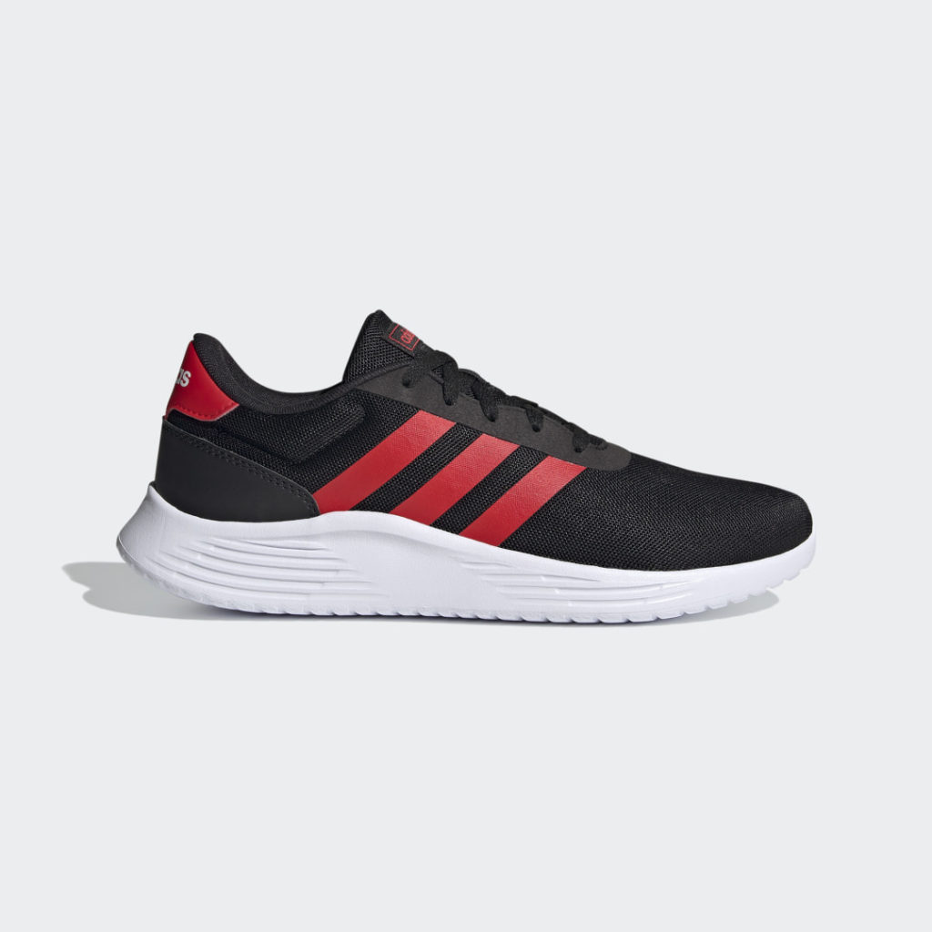 Adidas Lite Racer 2.0 Core Black / Vivid Red / Cloud White (FZ0391)
