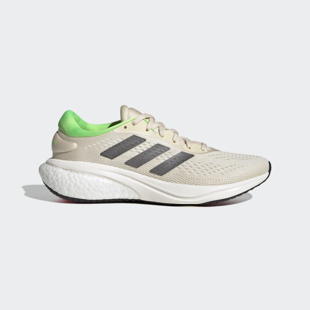 Adidas Supernova 2.0 Ecru Tint / Night Metallic / Solar Green (GW9095)