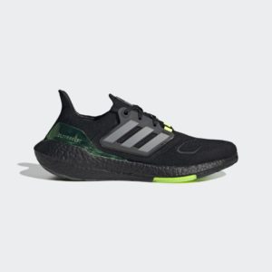 Adidas Ultraboost 22 Core Black / Iron Metallic / Beam Green (GX5917)