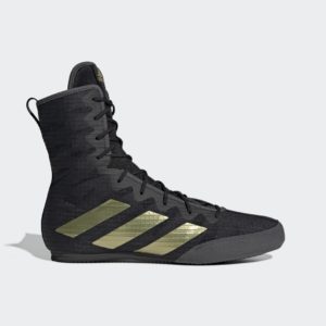 Adidas Box Hog 4 Core Black / Gold Metallic / Grey Six (GZ6116)