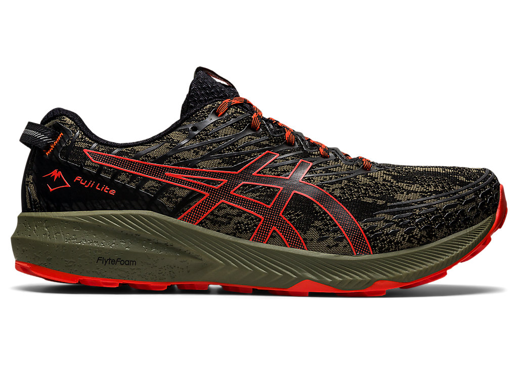 Asics FUJI LITE 3 Mantle Green/Cherry Tomato (1011B467.300)