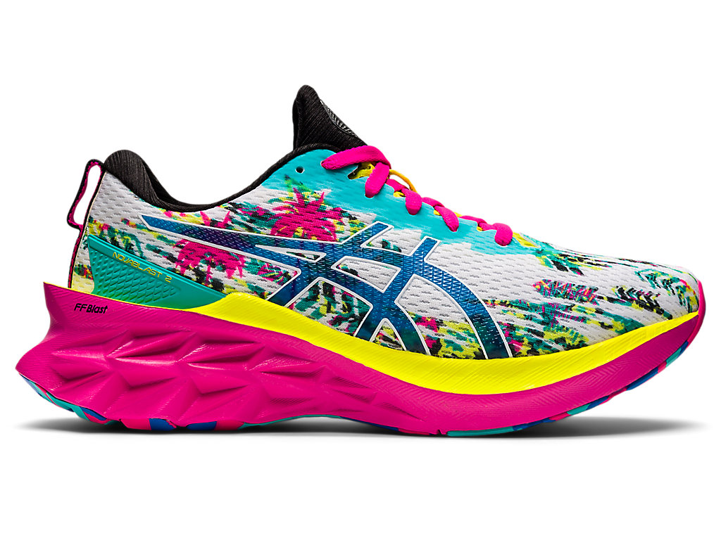 Asics NOVABLAST 2 White/Electric Blue (1012B285.100)