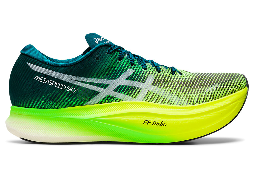 Asics METASPEED SKY + Velvet Pine/Safety Yellow (1013A115.300)