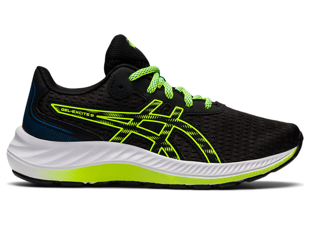 Asics GEL-EXCITE™ 9 GS Black/Hazard Green (1014A231.003)