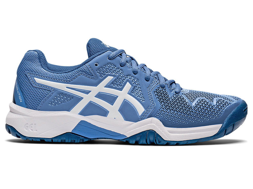 Asics GEL-RESOLUTION 8 GS Blue Harmony/White (1044A018.404)