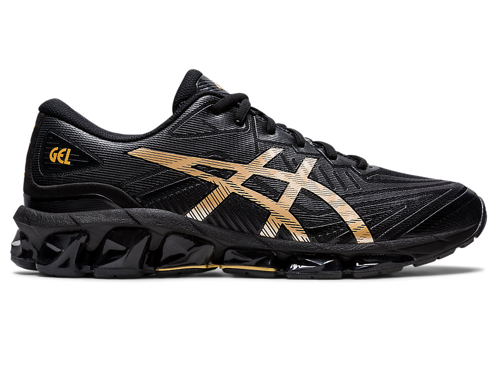 Asics GEL-QUANTUM 360 VII Black/Pure Gold (1201A481.002)