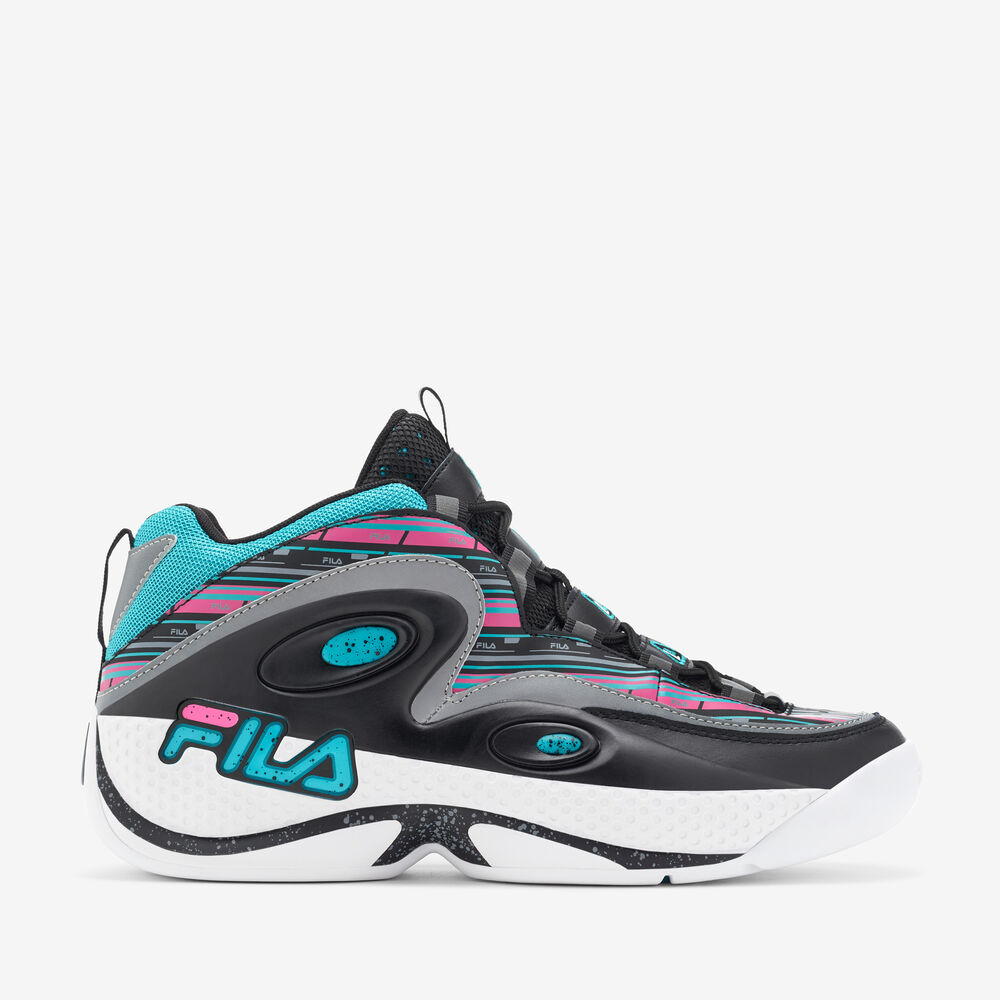 Fila Grant Hill 3 Black / Pink Glow / White (1BM01291-020)