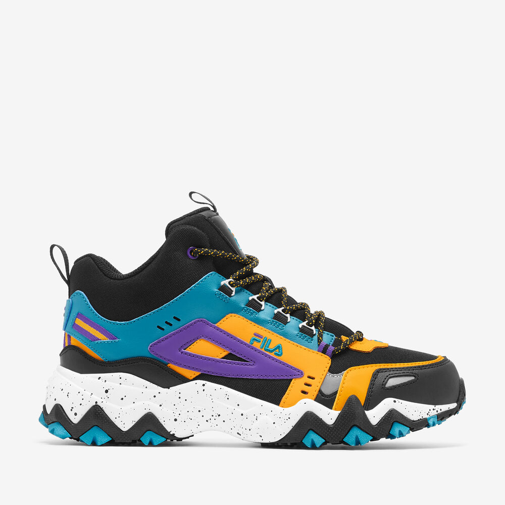Fila Oakmont Tr Mid Black / Gold Fusion / Caribbean Sea (1JM01684-042)