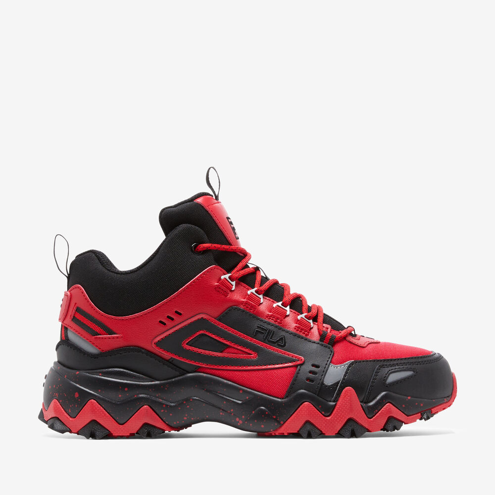 Fila Oakmont Tr Mid Fila Red / Black / Metallic Silver (1JM01684-603)