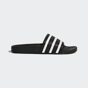 adidas  Adilette Blk Wht Blk Blk/Wht/Blk (280647)