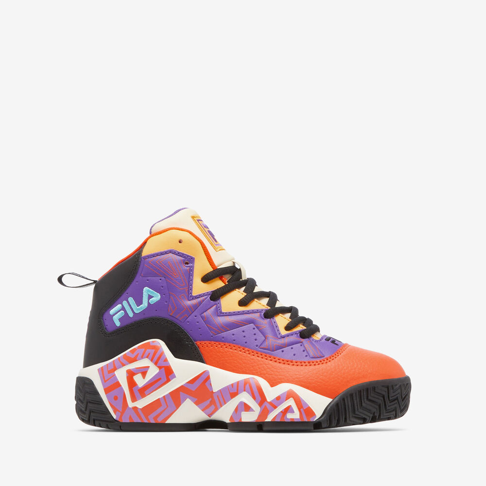 Fila Big Kids’ MB Orange Pop / Electric Purple / Red Orange (3BM01753-852)