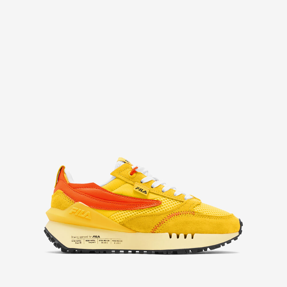 Fila Big Kids’ Renno N-Generation Lemon / Red Orange / Mellow Yellow (3RM01996-736)