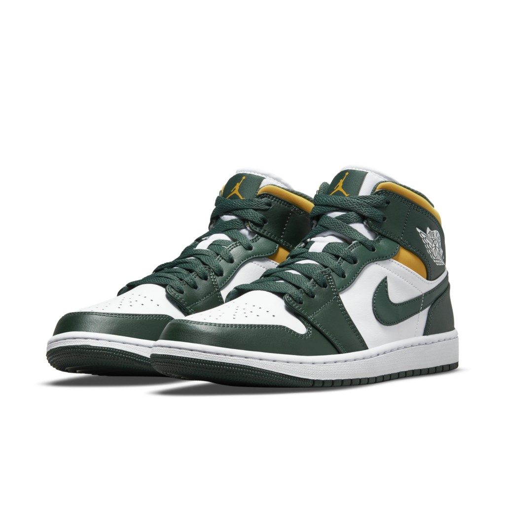 Air Jordan 1 Mid Green (554724-371)