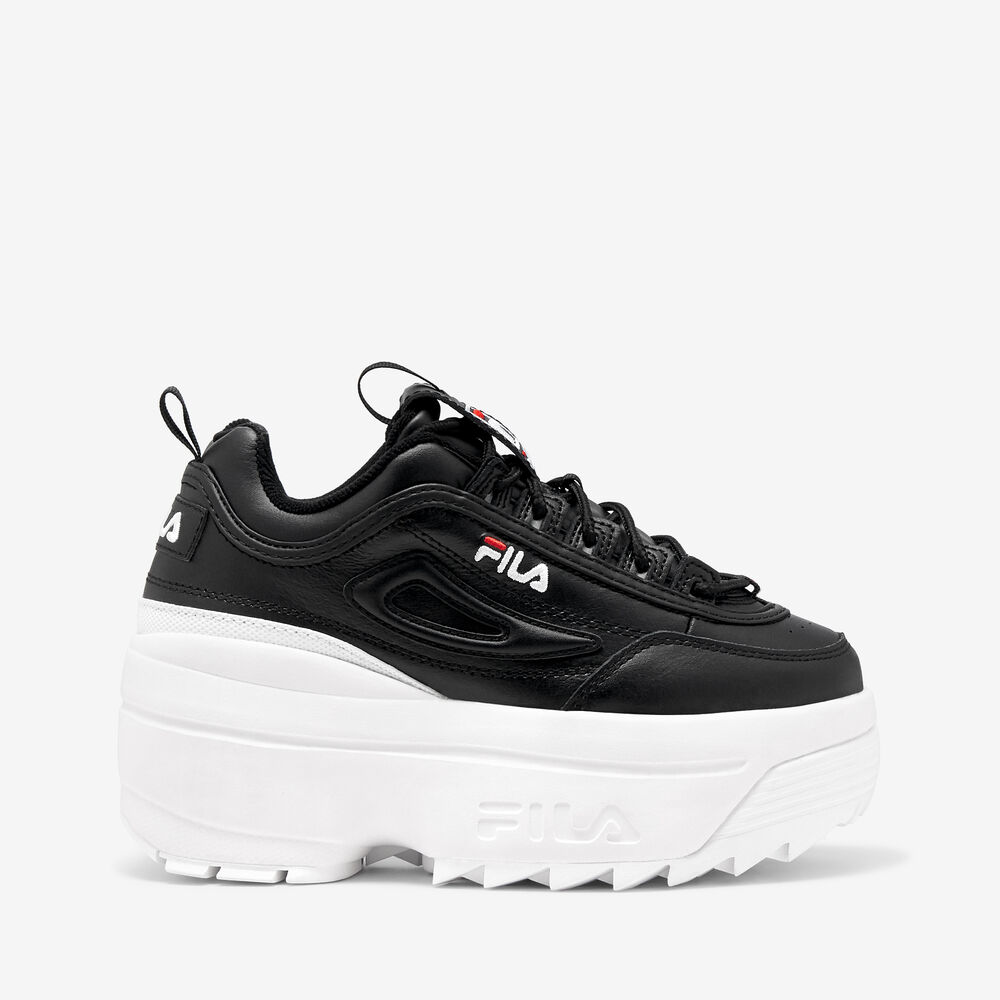 Fila Disruptor 2 Wedge Black / Fila Red / White (5FM00704-014)