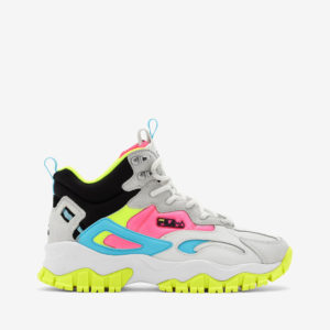 Fila Ray Tracer TR 2 Mid 

 Snow White / Black / Bluefish

 (5RM01326-117)